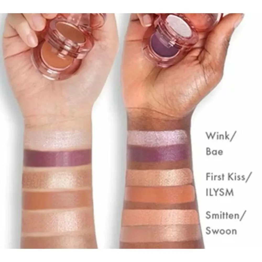 WANDER BEAUTY - Double Date Eyeshadow Duo in Wink/Bae (powder & cream) Full Size